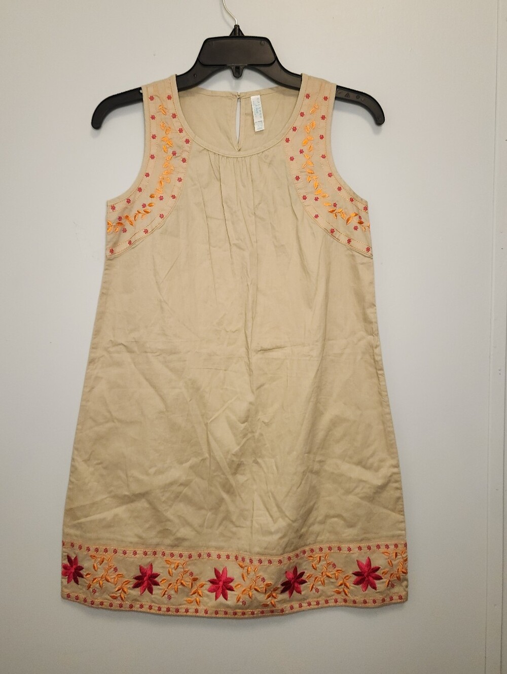 Calypso By St. Barth x Target Embroidered Sleeveless Shift Dress Size L10/12